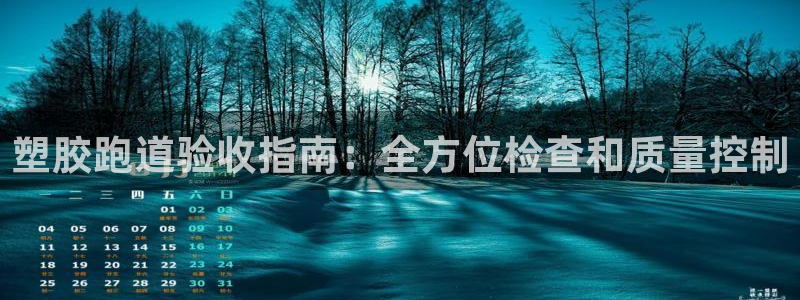 尊龙新版app首页：塑胶跑道验收指南：全方位检查和质