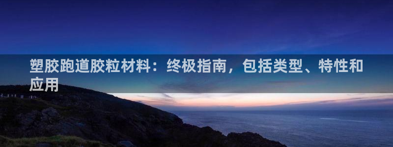 尊龙官方网址：塑胶跑道胶粒材料：终极指南，包括类型、特性和
应用