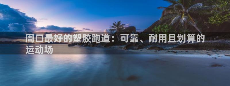 Z6尊龙老版：周口最好的塑胶跑道：可靠、耐用且划算的
运动场