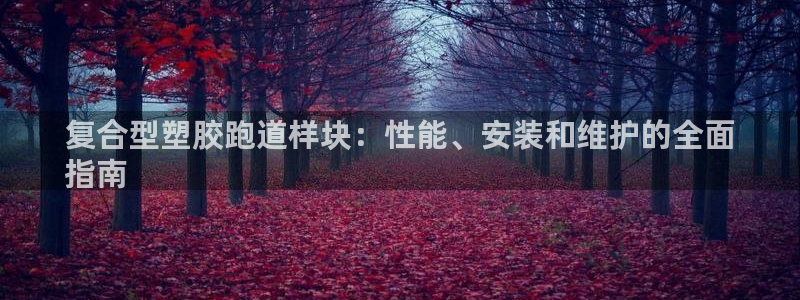 尊龙官网下载：复合型塑胶跑道样块：性能、安装和维护的全面
指南