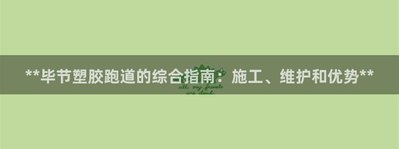 尊龙凯时d3563：**毕节塑胶跑道的综合指南：施工