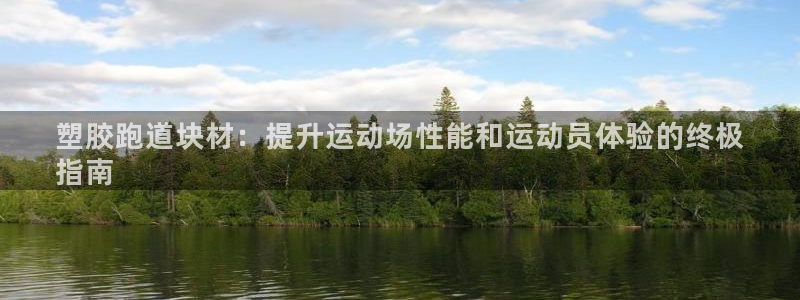尊龙凯时网娱乐官网：塑胶跑道块材：提升运动场性能和运