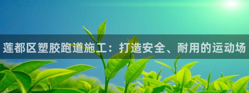 尊龙凯时取款一直支付中：莲都区塑胶跑道施工：打造安全、耐用的运动场